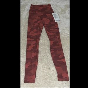 lululemon pink camo leggings
